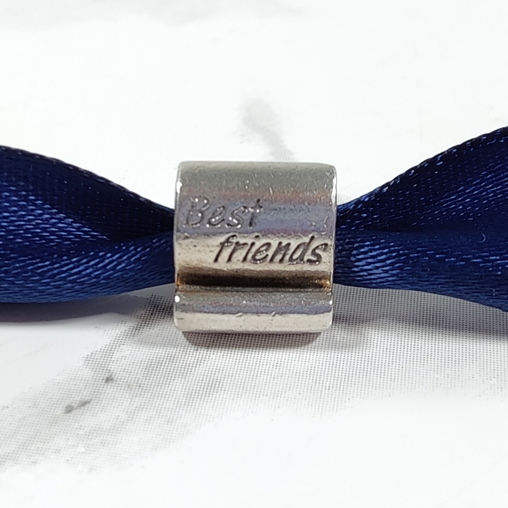 Pandora Best Friends Scroll Sterling Silver Charm